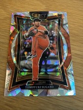 2025 Panini Select - Concourse Tomoyuki Sugano #92 Silver Cracked Ice  (RC)