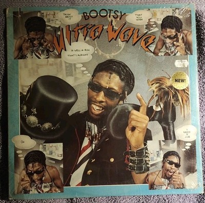 BOOTSY COLLINS  1980 Original Pressing Lp Of Ultra Wave It's Been Graded VG++