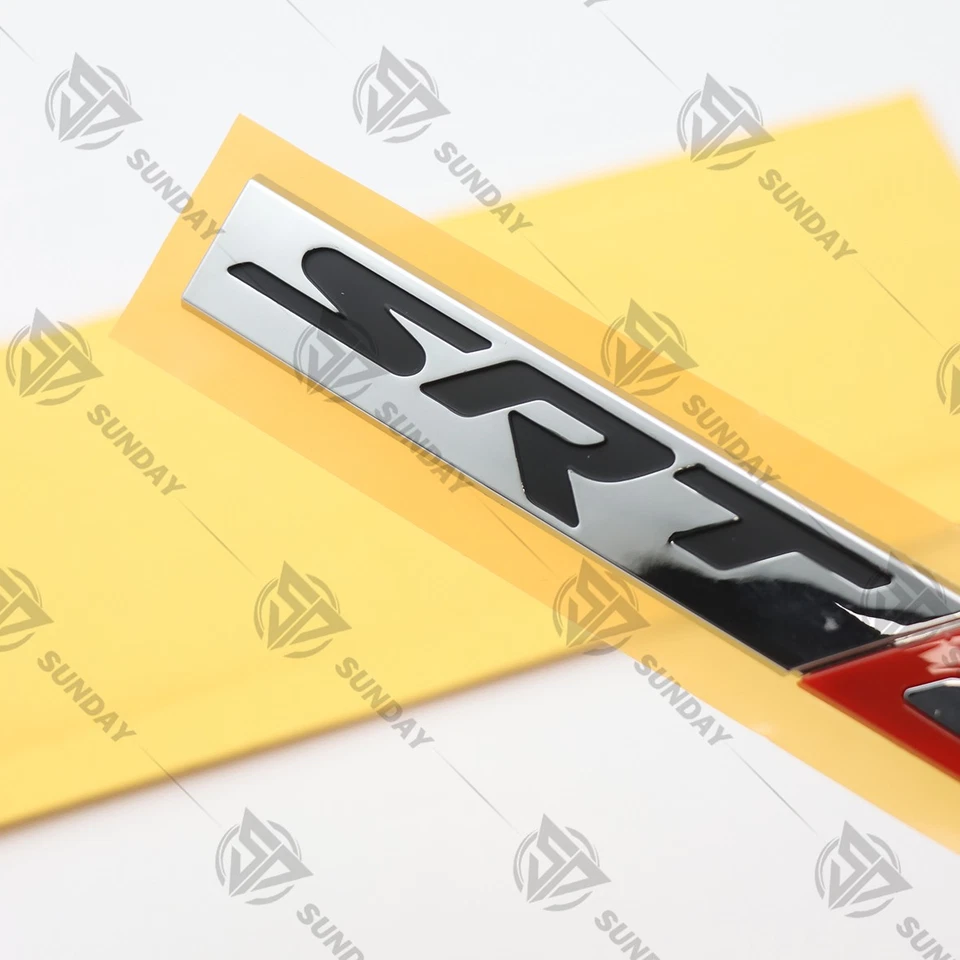 For Charger Challenger Chy300 SRT8 Tailgate Nameplate Badge Emblem 5029893AB - Image 3 of 4