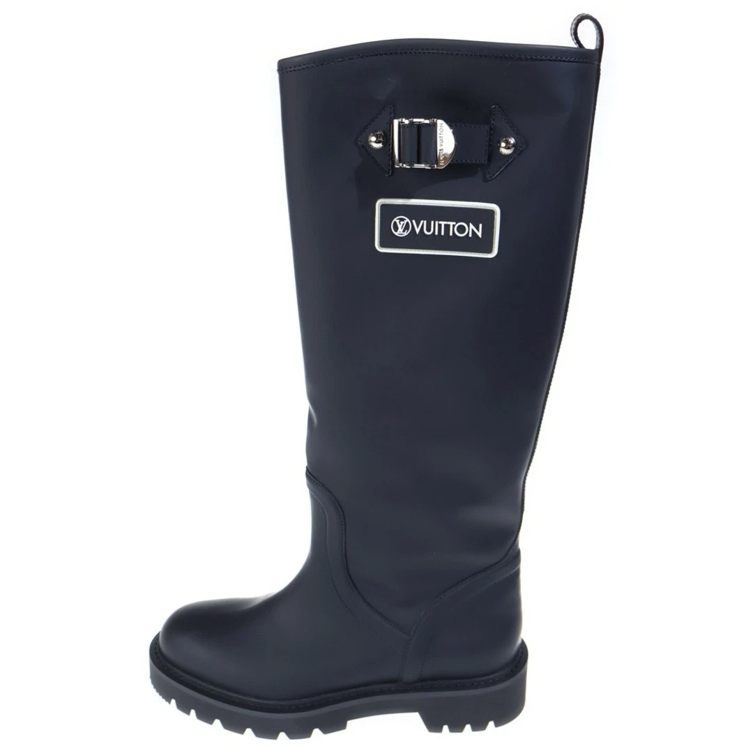 ルイ・ヴィトン ブラック ラバーブーツ　36サイズ 23センチ Louis Vuitton Rubber Boots for Women for sale - eBay
