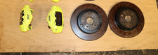 2018-2020 Subaru Wrx Sti Rear Left Right Brembo Brake Calipers W Rotors