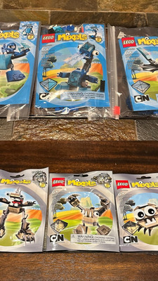 LEGO MIXELS 2 SETS 1 SET SEALED (SERIES  3) 1 OPENED COMPLETE (SERIES 2)