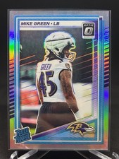 2025 Panini Donruss Optic - #250 Mike Green, Rated Rookie (Holo Prizm) (RC)