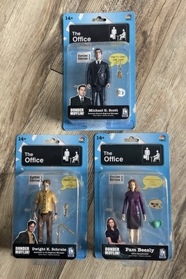 The Office Michael Scott, Pam Beesly, Dwight Schrute - Series 1 PhatMojo   NEW!