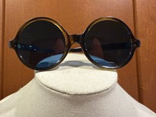 1980 s Round Framed Tortoise Sunglasses Unknown Maker