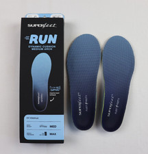 Superfeet Run Dynamic Cushion Medium Arch Size C Mens 5.5-7 Womens 6.5-8