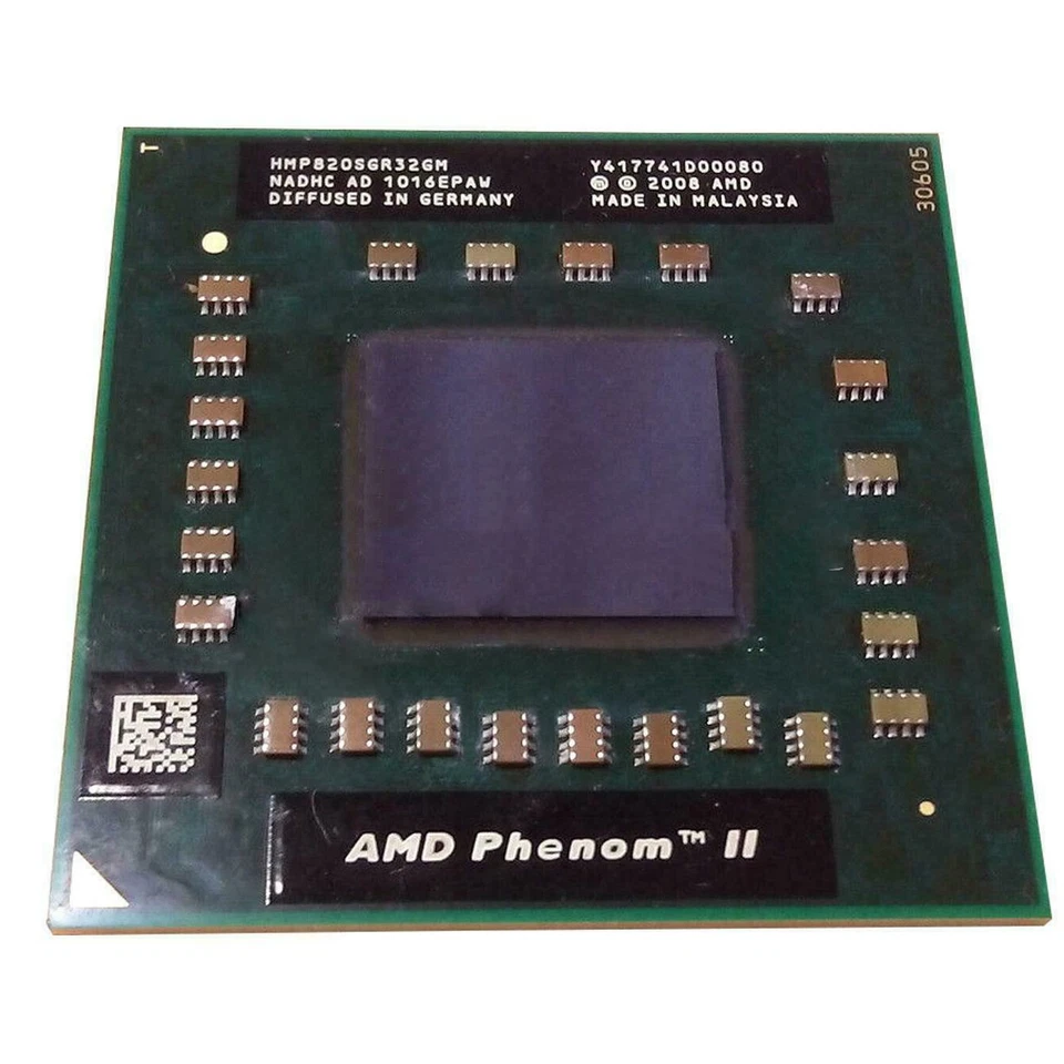 AMD Mobile Phenom II P820 Processor 1.8GHz HMP820SGR32GM Socket S1 1800 MHz - Image 3 of 4