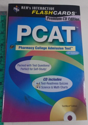 REA PCAT 2012 Strategies, Practice, and Review includes CD