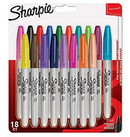 Sharpie Fine 18 pezzo(i) Multicolore Punta sottile Grigio Multicolore 1996112