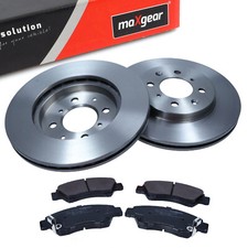 MAXGEAR Bremsscheiben Bremsbeläge Vorne für HONDA JAZZ 258 mm
