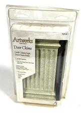 NEW Artworks 76514 16V Door Chime Greek Column Style Back Front Door Notes