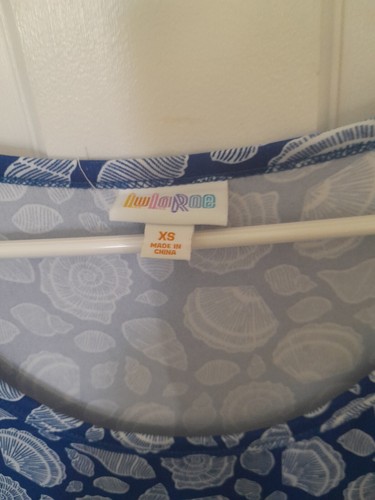 Maxi Vestido LulaRoe Riley Usado Pero Apenas Si alguna vez Usado Talla XS - Imagen 3 de 6