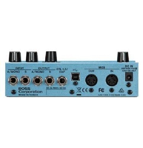 Boss MD-500 Modulation Guitar Pedal Multi Effector Blue Classic