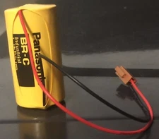 Brand New Panasonic BR-C 3V 5000mAh Lithium Battery with Plug