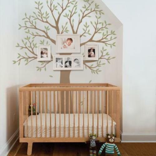 Narrow Family Tree Decal - Two Colors - Wall Decals - Bild 2 von 16