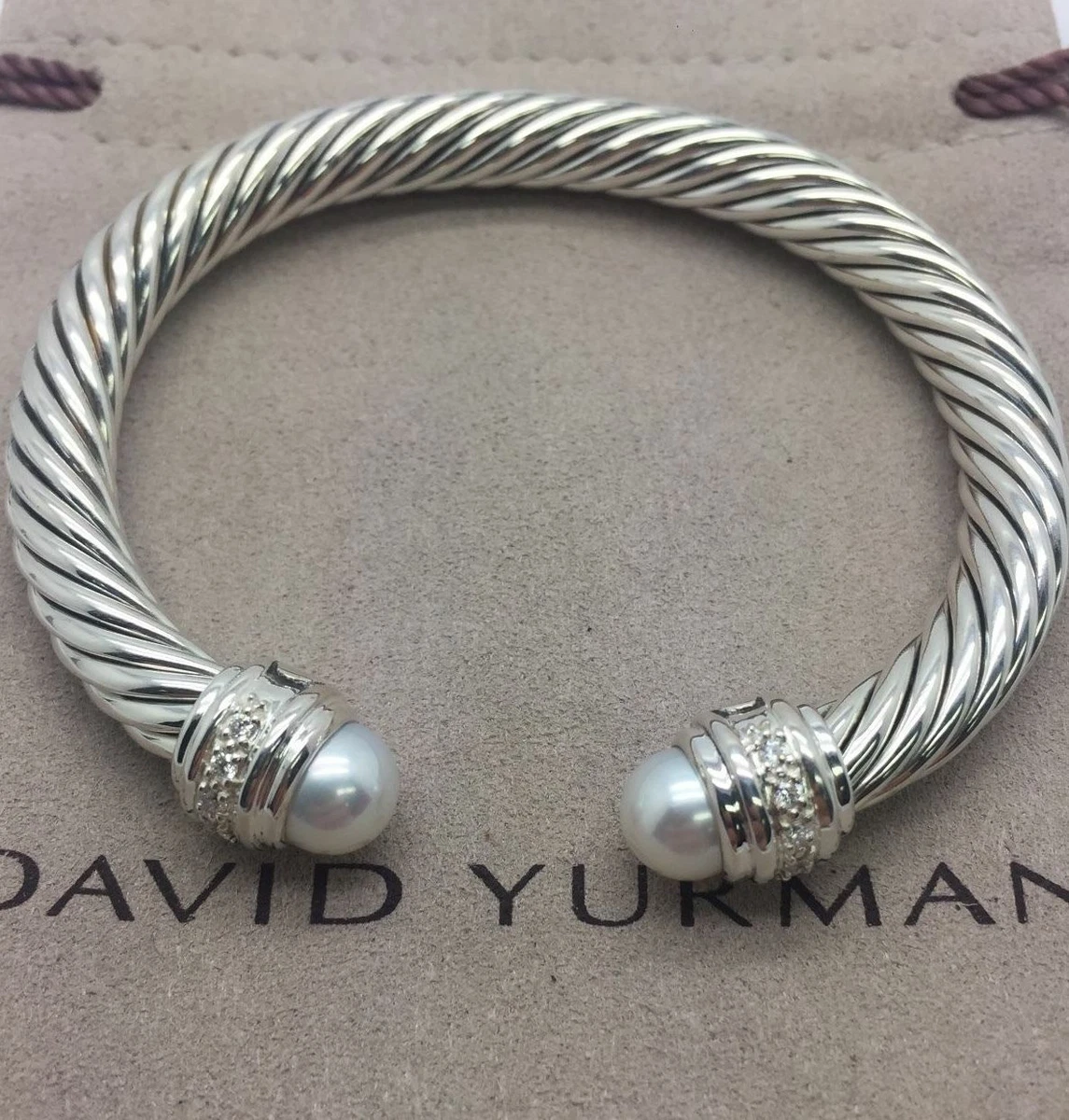 David yurman pearl and diamond deals bracelet