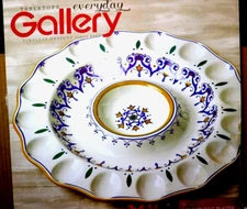 TableTops~Blanco Everyday Gallery C4226 16 1/2" Devil Egg Platter 2014