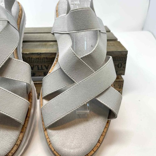 Sandalia B-52 by Bullboxer gris claro con correa talla 11 nueva - Imagen 8 de 12