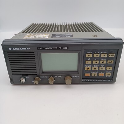 FURUNO FM-38 マリンホーン Furuno FS-1502 HF Marine SSB Transceiver Radio Sideband