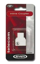 NEW Jensen JT1125WH In-Line Coupler White for Phone Fax Internet telecom