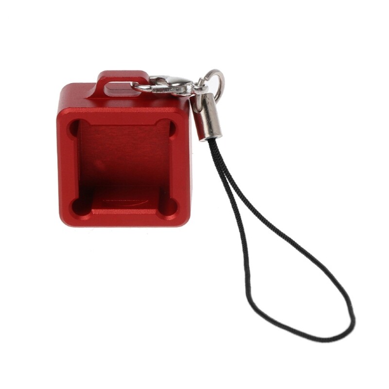Custom CNC MX Switch Keycap Keychain with Tester Base for Mechanical Keyboards