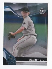 2021 Bowman Platinum Top Prospect Max Meyer Marlins #TOP-79