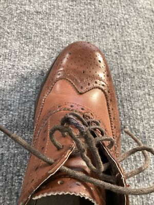 Steve Madden Shoes Mens 10.5 Ethin2 Brown Wingtip Oxford  display picture 3