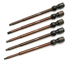 Associated Factory Team 1/4" 5pc Power Tool Tips Set 1674