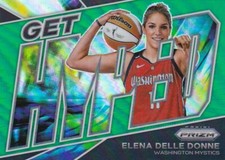 2022 Panini Prizm WNBA  Basketball GREEN PRIZM  REFRACTORS GET HYPED   -YOU PICK