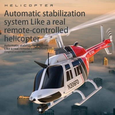 RC ERA C138 Bell 206 1:33 6CH Barometer Fixed Height 3D
