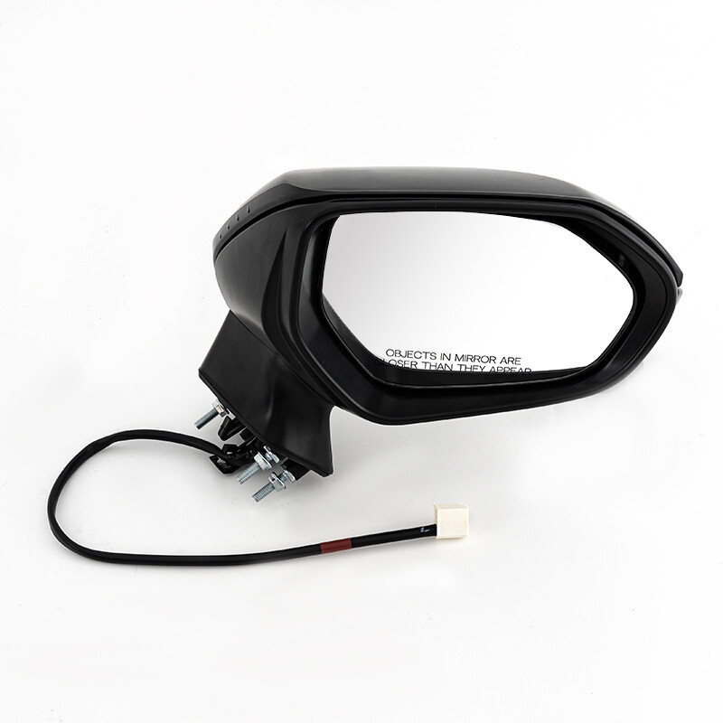 1X Black Right Side View Power Door Mirror Assembly for Toyota