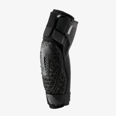Open Box 100% Adult Surpass Elbow Guards Black Size Large