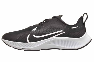 Nike Wmns Air ZM Pegasus 37 Shield Running Womens Shoes Black White  CQ8639-002 | eBay