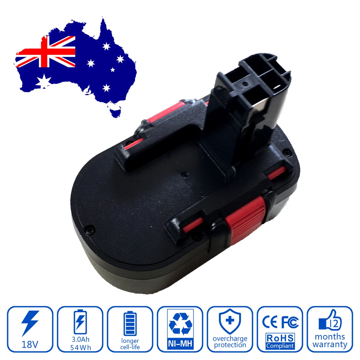 Bosch 18v 3.0 ah battery sales