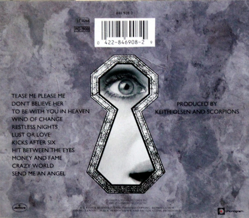 CD - SCORPIONS - Crazy World - Bild 2 von 2