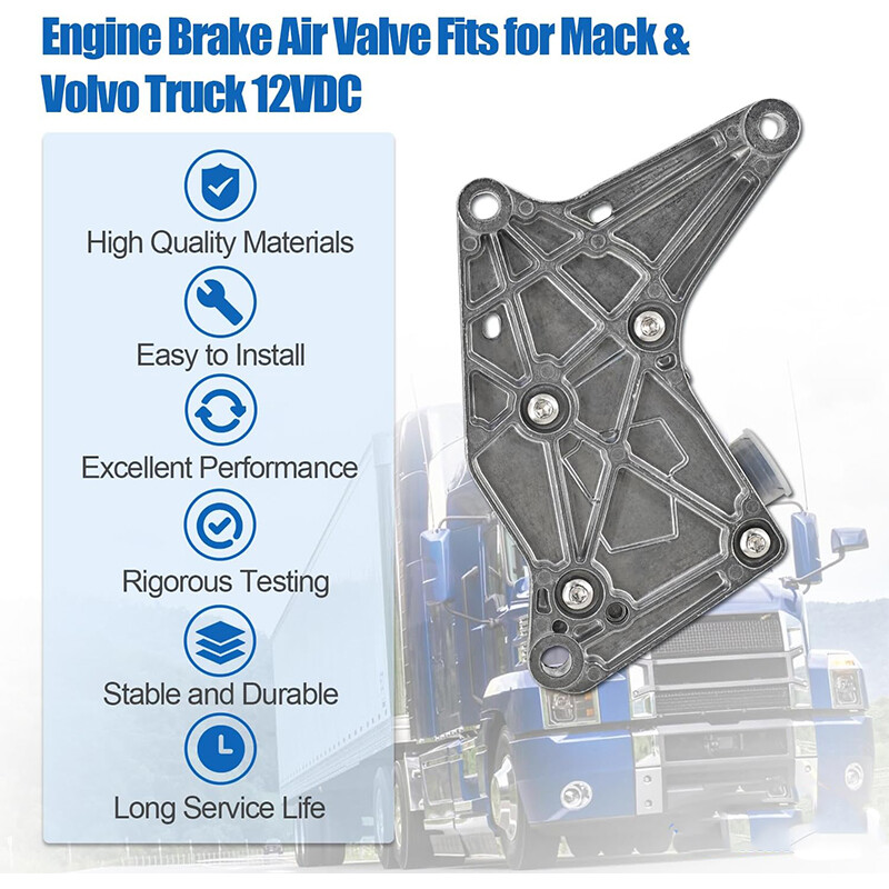 New 12V Engine Brake Air Valve 21369922 Fit Volvo Mack Truck