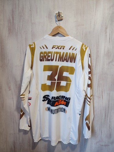 Nico Greutmann #36 motocross jersey EMX250 MXGP KTM SB team racing shirt moto MX