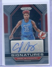 2023 Panini Prizm WNBA ANGEL MCCOUGHTRY SIGNATURES AUTO #SG-AMC DEAM