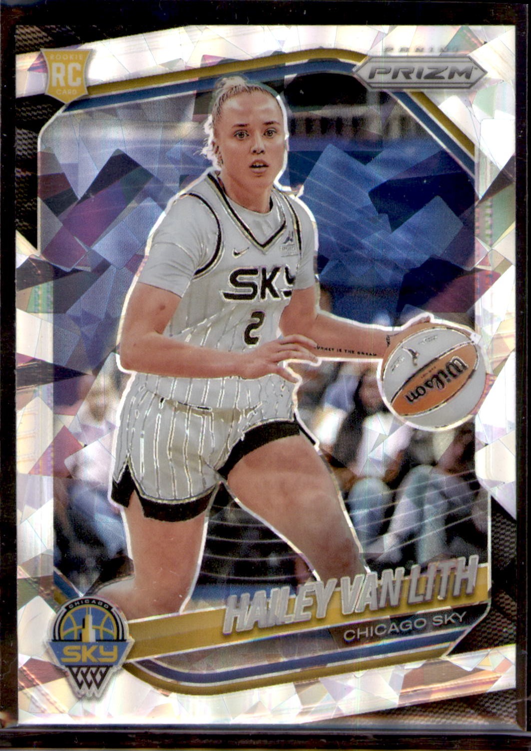 Hailey Van Lith #2 2025 Panini Prizm WNBA Ice Prizms