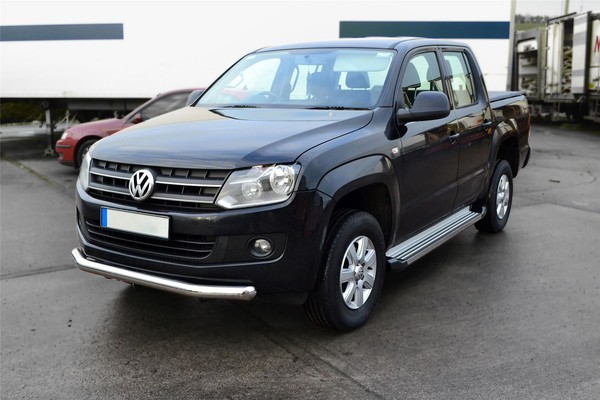 Frontspoiler Stange FüR Volkswagen Amarok 2010 - 2016 Edelstahl StoßStange Stups-image