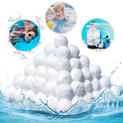 Filterbälle 1300g Filter Balls für Sandfilteranlagen Ersetzen 40kg Filtersand