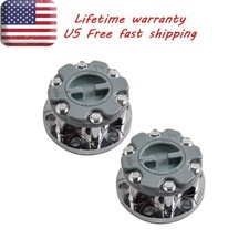 2 Free Wheeling Hub Lock For Mitsubishi Pajero Montero Na Ng L049 1982 1983-1991