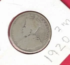 1920 Canada Silver 25 Cents Quarter, 0.15 Ounces ASW ~ US$12.30+ of Silver