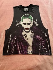 Camiseta sin mangas Escuadrón Suicida Joker Muscle Hot Topic Jared Leto Promo Malla Camiseta Talla XL
