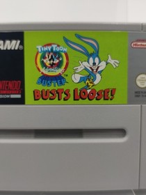 Nintendo Super Nintendo Nintendo NES Tiny Toon Adventures Buster Busts Loose
