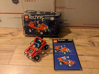 LEGO Vintage 1991 TECHNIC: Mountain Rambler (8820) 100% complete + Box