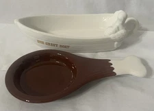 USS Gravy Boat & Turkey Leg Spoon Rest Set, Thanksgiving, Target Brand