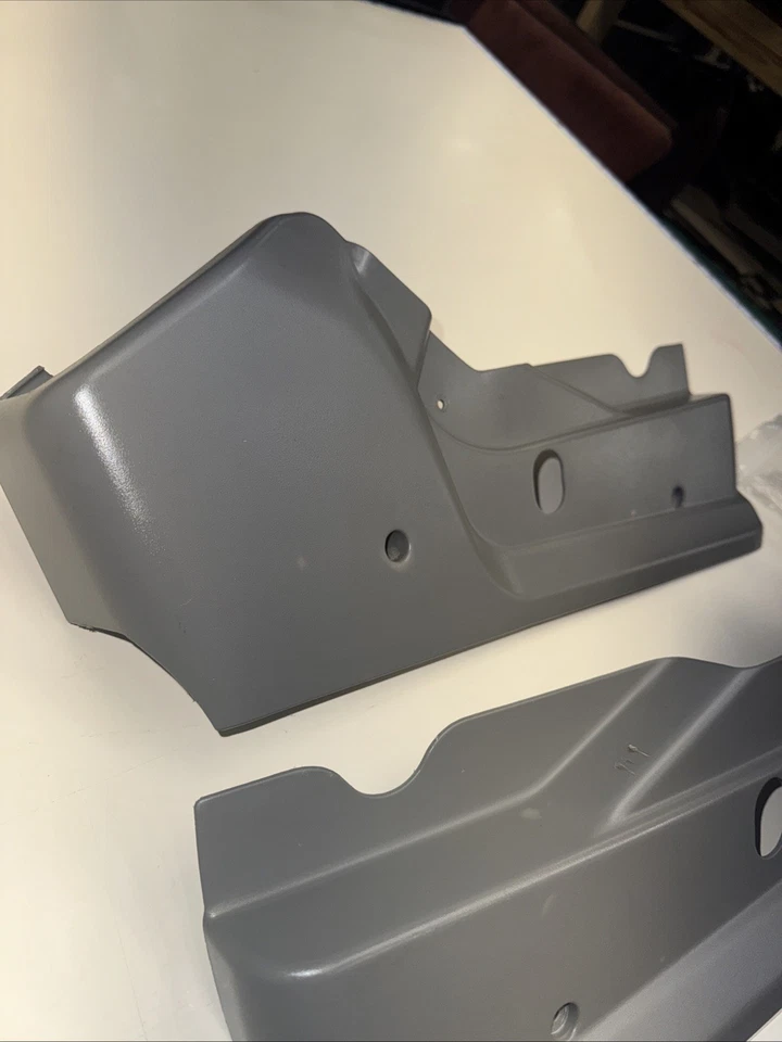 99-02 Chevy Silverado Sierra переднее левое правое сиденье отделка пластиковый чехол серый пара - Изображение 3 из 4