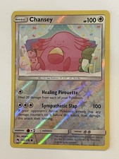 The Pokémon Company Pokémon TCG SM Lost Thunder Chansey 152/214 Reverse Holo on eBay
