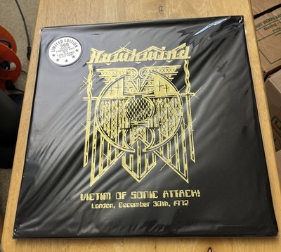 Hawkwind Victim of Sonic Attack London 12/30/72 2 Limited 500 vinyl sealed AS IS